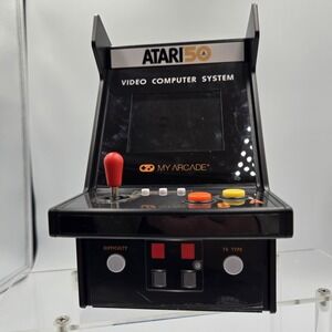 My Arcade Atari Micro Player Pro: 100 Video Games, 6.75" Mini Arcade Machine